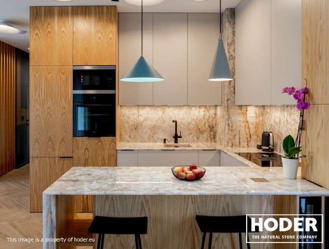 Blat kuchenny z kwarcytu naturalnego 728