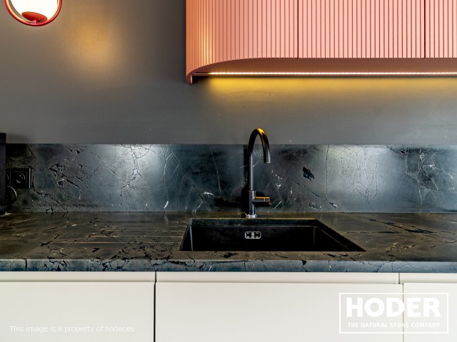 Blat kuchenny z kwarcytu naturalnego 490 satinato - zdjęcie numer 6