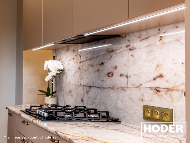 Blat kuchenny z kwarcytu naturalnego 702 - zdjęcie numer 4