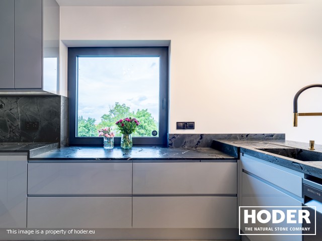 Blat kuchenny z kwarcytu naturalnego 470 - zdjęcie numer 2