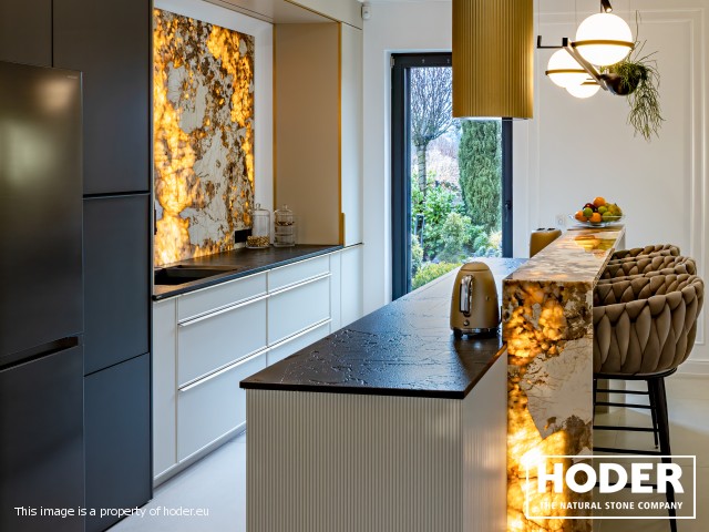 Blat kuchenny z kwarcytu naturalnego 715 i 470 - zdjęcie numer 1