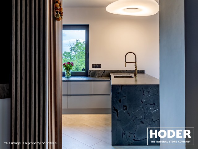 Blat kuchenny z  kwarcytu naturalnego 470 - zdjęcie numer 8