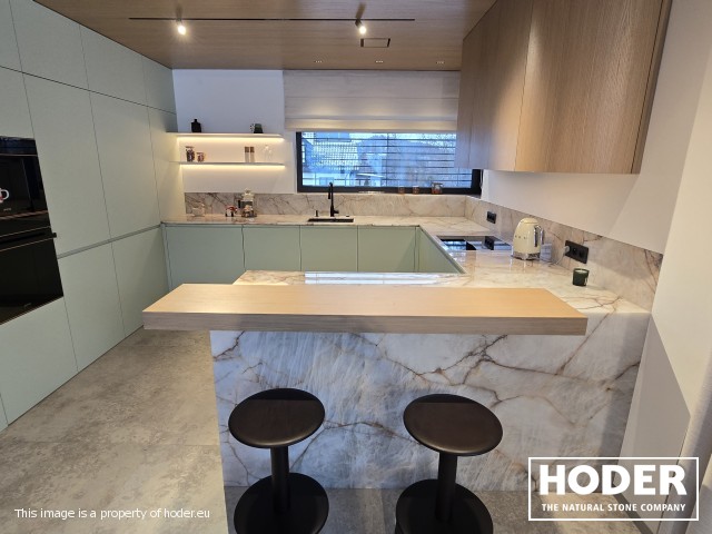 Blat kuchenny z kwarcytu naturalnego 702 - zdjęcie numer 7