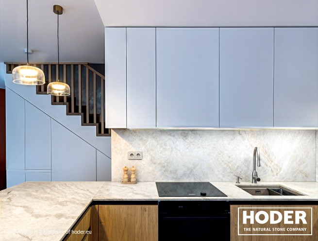 Blat kuchenny z kwarcytu naturalnego 727