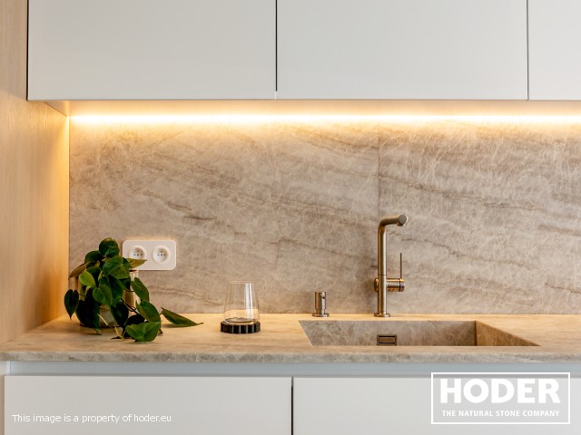 Blat kuchenny z kwarcytu naturalnego 723 satinato - zdjęcie numer 4