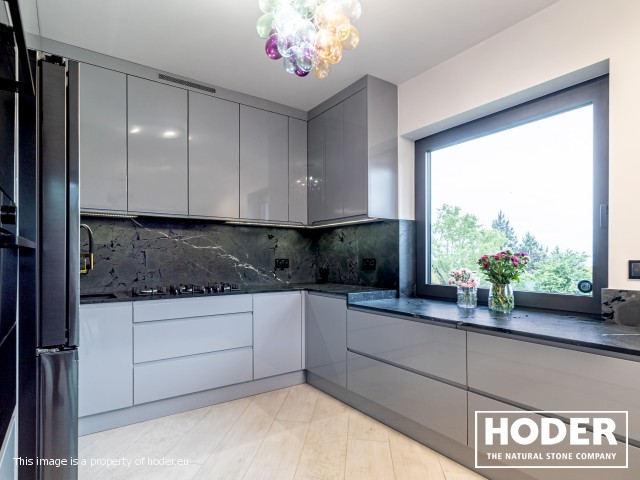 Blat kuchenny z  kwarcytu naturalnego 470 - zdjęcie numer 3