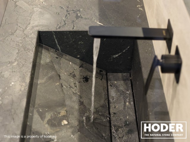 Blat łazienkowy z kwarcytu naturalnego 470 - zdjęcie numer 4