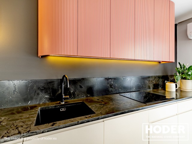 Blat kuchenny z kwarcytu naturalnego 490 satinato - zdjęcie numer 3