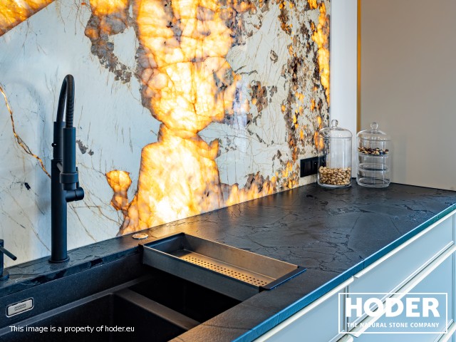 Blat kuchenny z kwarcytu naturalnego 715 i 470 - zdjęcie numer 4