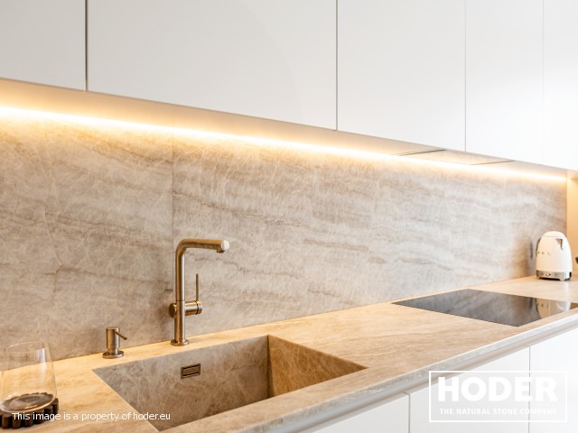 Blat kuchenny z kwarcytu naturalnego 723 satinato - zdjęcie numer 2