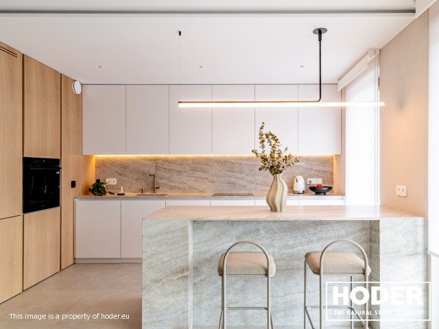 Blat kuchenny z kwarcytu naturalnego 723 satinato - zdjęcie numer 8