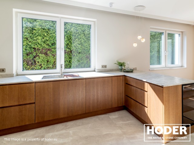 Blat kuchenny z kwarcytu naturalnego 723 satinato - zdjęcie numer 4