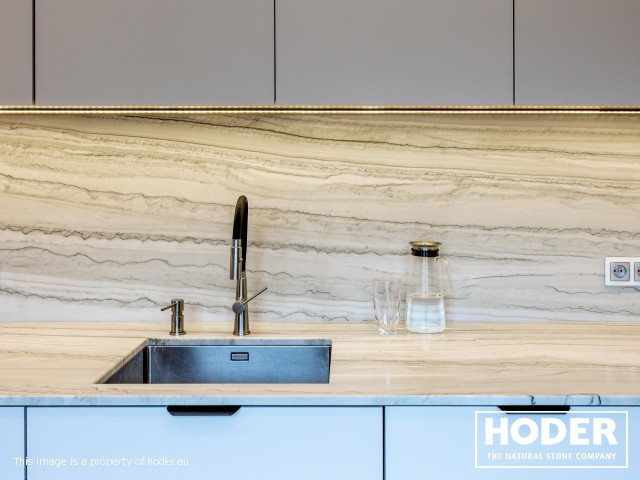 Blat kuchenny z kwarcytu naturalnego 721 - zdjęcie numer 6
