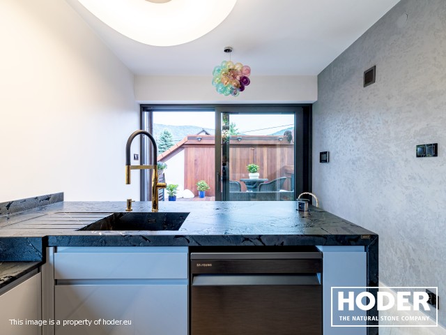 Blat kuchenny z kwarcytu naturalnego 470 - zdjęcie numer 3