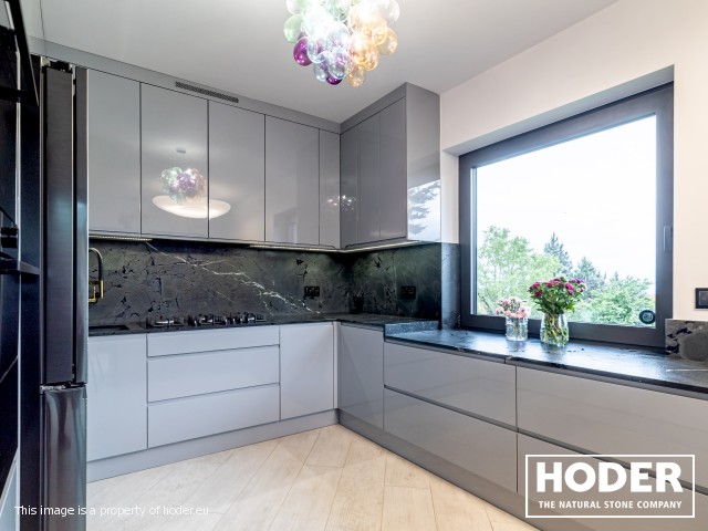 Blat kuchenny z kwarcytu naturalnego 470 - zdjęcie numer 1