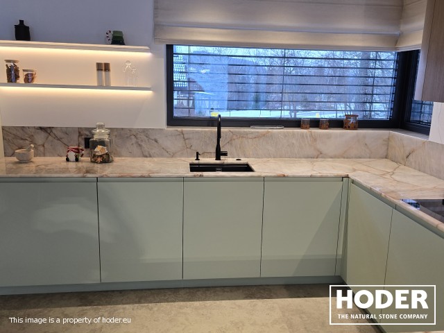 Blat kuchenny z kwarcytu naturalnego 702 - zdjęcie numer 6