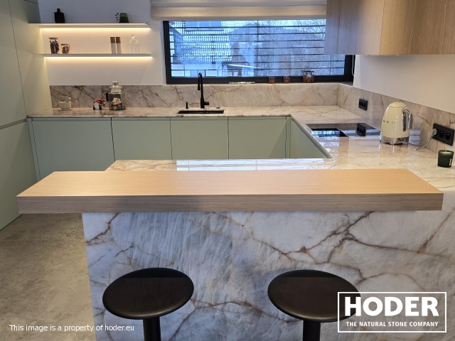 Blat kuchenny z kwarcytu naturalnego 702 - zdjęcie numer 8