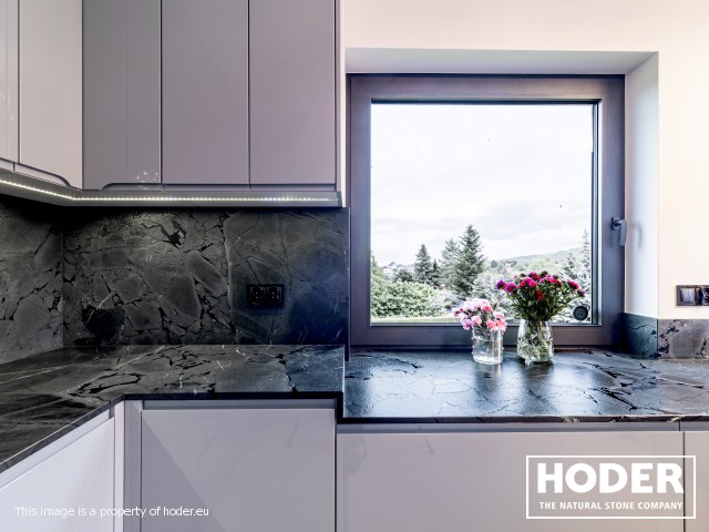 Blat kuchenny z kwarcytu naturalnego 470 - zdjęcie numer 4