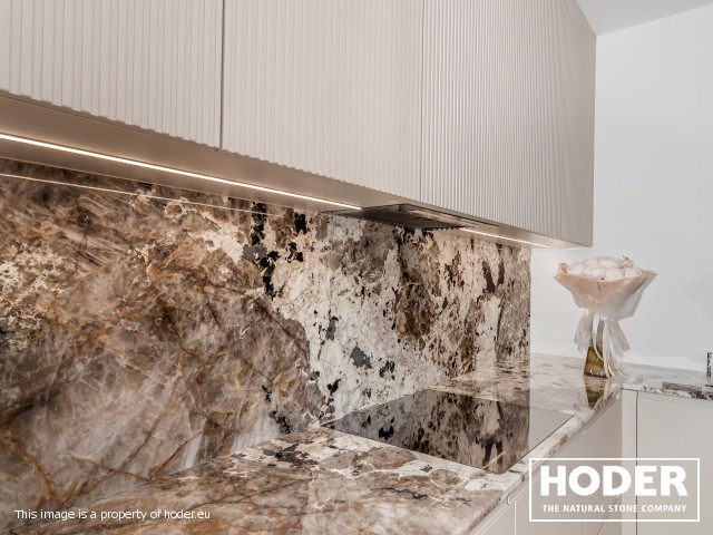 Blat kuchenny z kwarcytu naturalnego 483 - zdjęcie numer 3