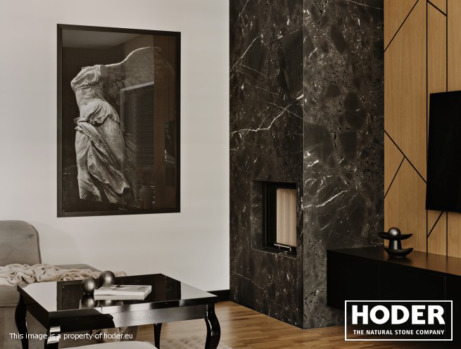 Kominek z granitu 438