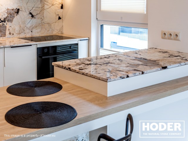 Blat kuchenny z kwarcytu naturalnego 411 - zdjęcie numer 6