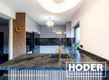 Blat kuchenny z  kwarcytu naturalnego 470