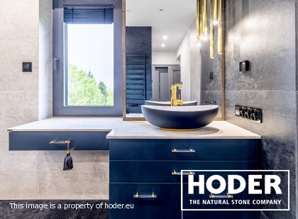 Blat łazienkowy z kwarcytu naturalnego  433