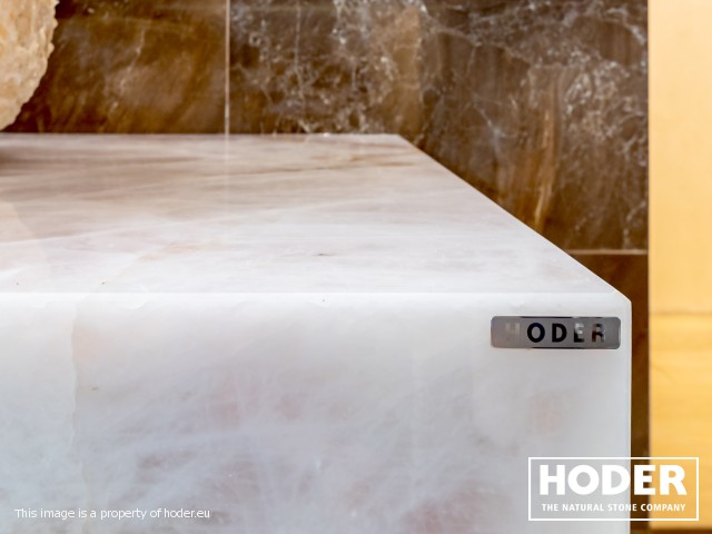 Blat łazienkowy z kwarcytu naturalnego numer 701 - zdjęcie numer 3