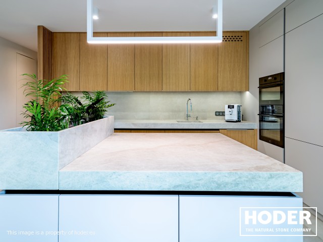 Blat kuchenny z kwarcytu naturalnego 433 - zdjęcie numer 1