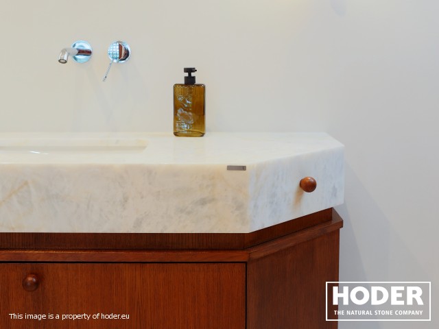 Blat łazienkowy z kwarcytu naturalnego 702 - zdjęcie numer 2