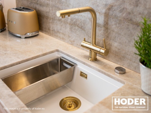 Blat kuchenny z kwarcytu naturalnego 433 - zdjęcie numer 13