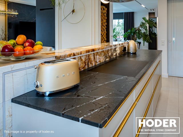 Blat kuchenny z kwarcytu naturalnego 715 i 470 - zdjęcie numer 6