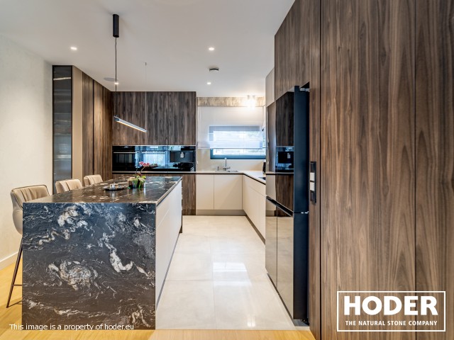 Blat kuchenny z granitu 464 i konglomeratu kwarcowego 505 - zdjęcie numer 2